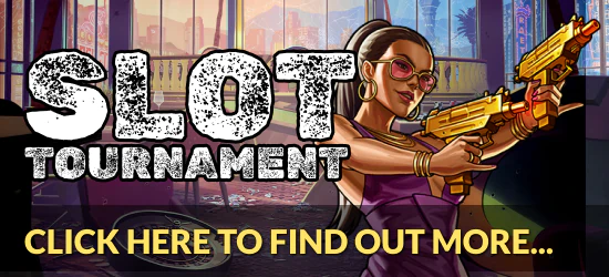 Image of Viper City Heist Slot Tournament promotion.